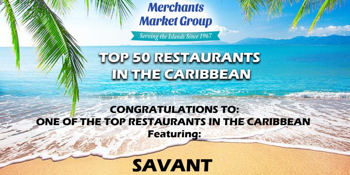 Caribbean's top 50 restaurants