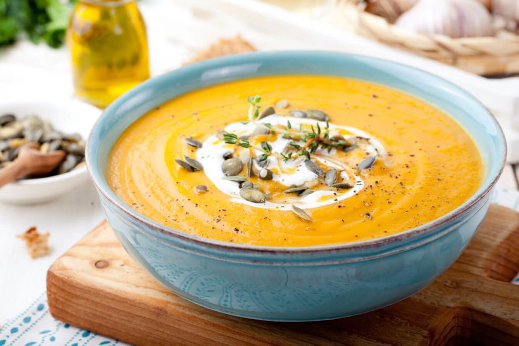 Butternut Soup with Coconut Milk