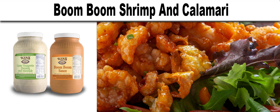 Boom Boom Shrimp and Calamari