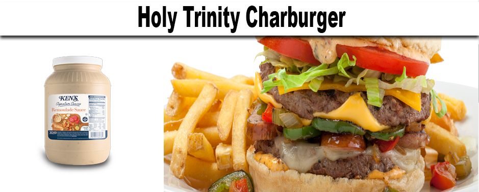 Holy Trinity Charburger
