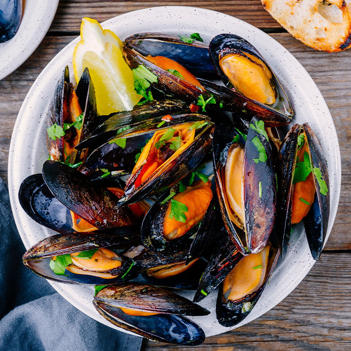 black Mussels